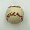 Chuck Dressen Single Signed 1940's National League Baseball Brooklyn Dodgers PSA