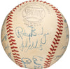 Beautiful Jackie Robinson 1951 Brooklyn Dodgers Team Signed Baseball PSA DNA