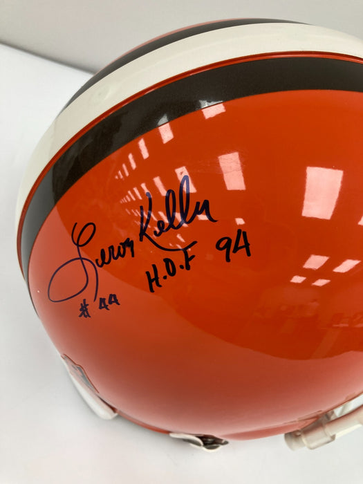 Leroy Kelly Signed Cleveland Browns Full Size Authentic Helmet Beckett Certified