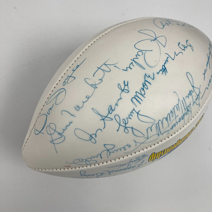 1958 Baltimore Colts NFL Champs Team Signed Football Johnny Unitas JSA COA
