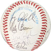 1990 Baltimore Orioles Team Signed Baseball Cal Ripken Jr Frank Robinson PSA JSA
