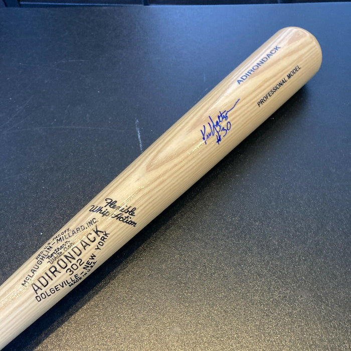 Ken Holtzman Signed Adirondack Baseball Bat 1969 Chicago Cubs With JSA COA