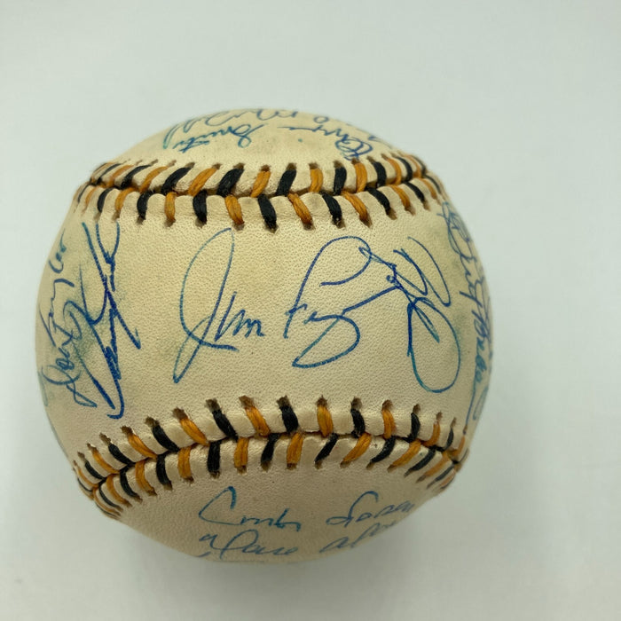 1994 All Star Game National League Team Signed Baseball Barry Bonds PSA DNA COA