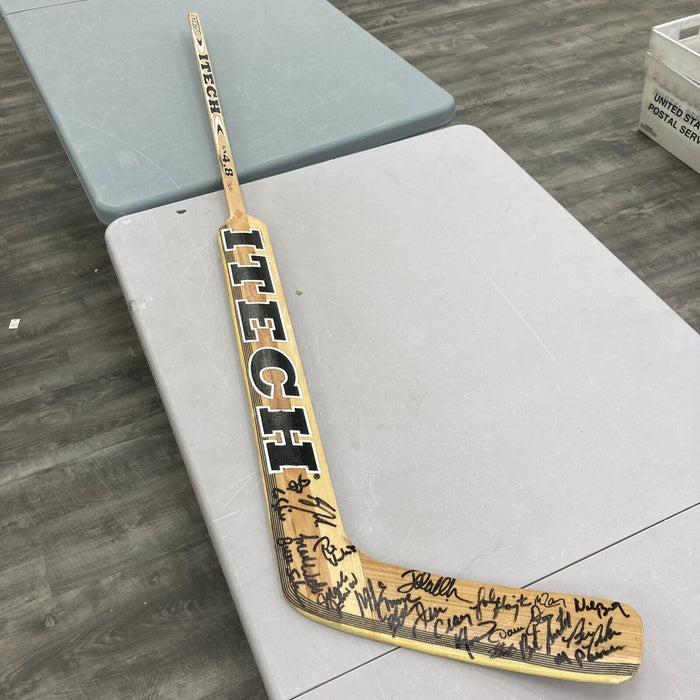 1980 "Miracle On Ice" Team USA Olympic  Team-Signed Hockey Stick JSA COA