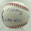 Orlando Cepeda Signed Heavily Inscribed Stat Baseball MLB AUTHENTICATED