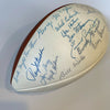 Bronko Nagurski 1983 Hall Of Fame Induction Signed Football 33 Sigs PSA DNA COA