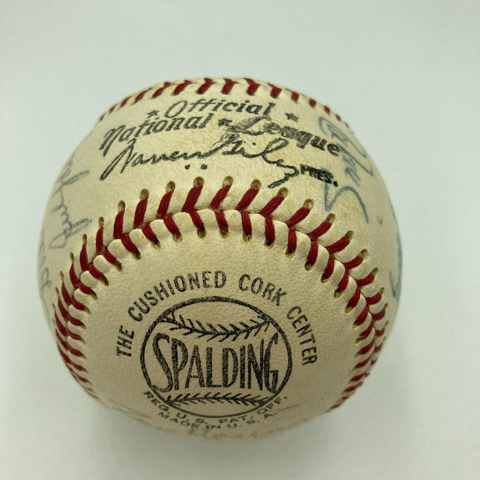 1967 St. Louis Cardinals World Series Champs Team Signed Baseball JSA COA