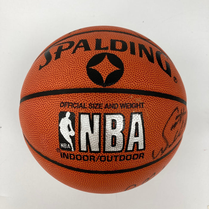Michael Jordan 1991-92 Chicago Bulls NBA Champs Team Signed Basketball PSA & JSA