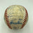 The Finest 1935-1975 Batting Champs Signed Baseball Clemente Mantle Dimaggio JSA
