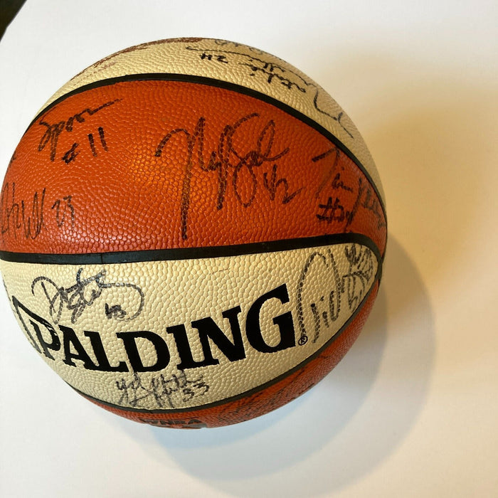 2001 WNBA All Star Game Team Signed Official Game Basketball