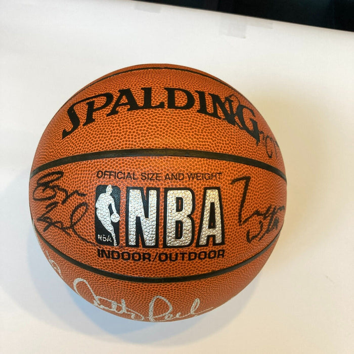 1993-94 Los Angeles Lakers Team Signed Spalding NBA Basketball