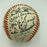 Willie Mays Hank Aaron 1970's Hall Of Fame Multi Signed Baseball 31 Sigs JSA COA