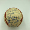 George Brett Rookie 1973 Kansas City Royals Team Signed AL Cronin Baseball JSA
