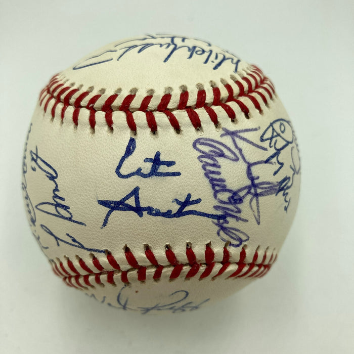 1994 All Star Game Team Signed Baseball Cal Ripken Jr. Kirby Puckett JSA COA
