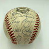 Mickey Mantle New York Hall Of Fame Legends Multi Signed Baseball 33 Sigs JSA