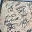 2007 Boston Red Sox World Series Champs Team Signed Game Used Home Plate JSA COA