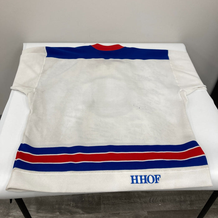 Incredible NHL Hockey Hall Of Fame Multi Signed Jersey 66 Signatures JSA COA