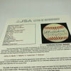 Mickey Mantle Ted Williams Carl Yastrzemski Triple Crown Signed Baseball JSA COA