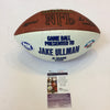 Troy Aikman Joe Buck Pam Oliver Collinsworth Fox Signed Game Used Football JSA