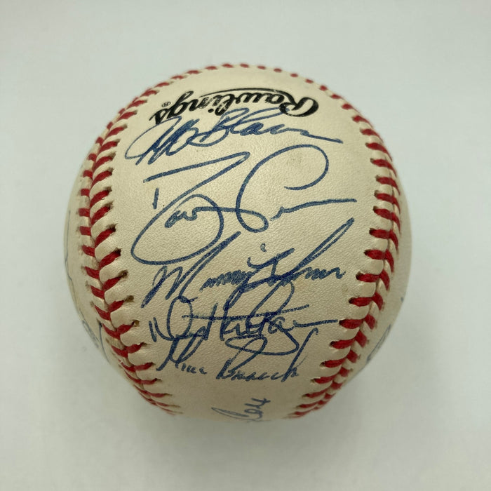 1995 Atlanta Braves World Series Champs Team Signed National League Baseball JSA