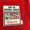Michael Jordan Signed Chicago Bulls Authentic 1997-98 Jersey UDA & JSA COA