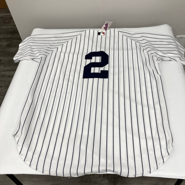 Derek Jeter Signed Heavily Inscribed 2000 World Series NY Yankees Jersey JSA COA