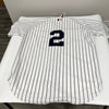 Derek Jeter Signed Heavily Inscribed 2000 World Series NY Yankees Jersey JSA COA