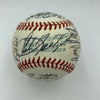 Beautiful 1971 Boston Red Sox Team Signed American League With Carl Yastrzemski