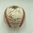 2002 San Francisco Giants NL Champs Team Signed World Series Baseball JSA COA