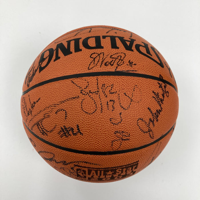 Michael Jordan Kobe Bryant 2003 All Star Game Signed Basketball PSA & Beckett