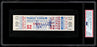 George Brett Signed "Pine Tar Game" Full Ticket PSA DNA 10 GEM MINT July 24 1984