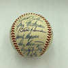 1969 Chicago Cubs Team Signed Vintage National League Baseball Ernie Banks JSA