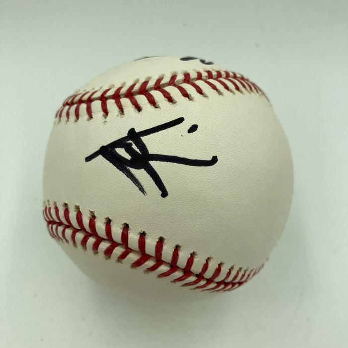 Linkin Park Band Signed Baseball 6 Signatures With Chester Bennington JSA COA