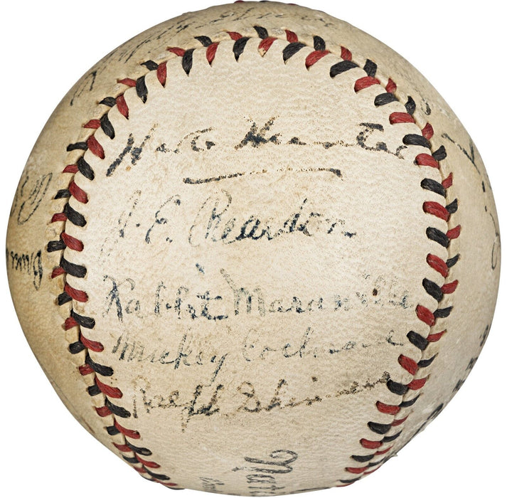 1931 Tour Of Japan Team Signed Baseball With Lou Gehrig PSA DNA & Beckett COA