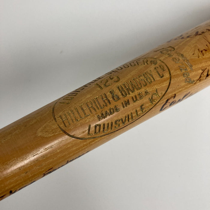 1970 Baltimore Orioles World Series Champs Team Signed Baseball Bat PSA DNA JSA