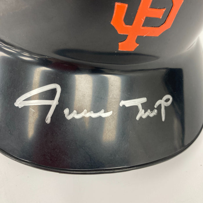Willie Mays Signed Authentic San Francisco Giants Game Model Helmet JSA COA