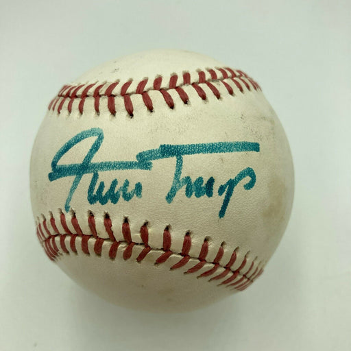 Willie Mays Signed Vintage American League (Macphail) Baseball JSA COA