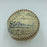 1930 Philadelphia Athletics A's World Series Champs Team Signed Baseball JSA COA