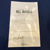 Bill Russell Signed Harlem Rens First African American Team Jersey With JSA COA