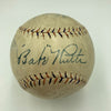 Babe Ruth Lou Gehrig Miller Huggins 1926 New York Yankees Team Signed Baseball