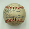 Joe Dimaggio Pre Rookie 1935 San Francisco Seals Team Signed Baseball PSA & JSA