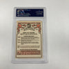 1981 Donruss Bobby Murcer Signed Baseball Card Auto PSA DNA