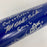 1986 New York Mets World Series Champs Team Signed Bat With Inscriptions Steiner