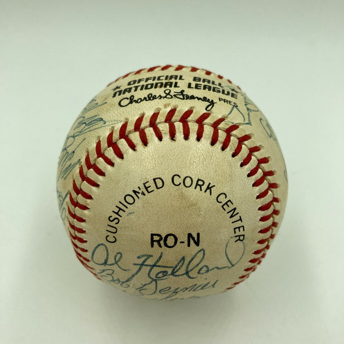 Beautiful 1983 Philadelphia Phillies NL Champs Team Signed Baseball JSA COA