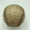 Babe Ruth & Honus Wagner 1933 World Series Signed Game Used Baseball JSA COA