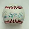 Jim Catfish Hunter Hall Of Fame 1989 Signed Baseball JSA COA