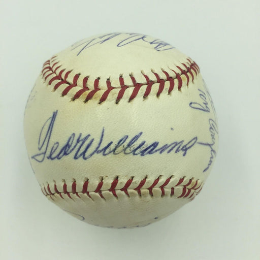 1960's Ted Williams Willie Mays Carl Yastrzemski HOF Signed Baseball JSA COA