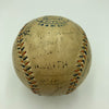 Christy Mathewson Babe Ruth Ty Cobb Ban Johnson Signed 1915 AL Baseball PSA DNA