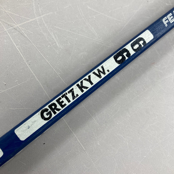 Wayne Gretzky Early 1980's Edmonton Oilers Signed Game-Used Hockey Stick JSA COA