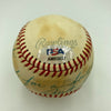 Bart Starr Signed Baseball "This Is Tough To Signed For A Football Coach" PSA